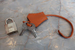 Hermes Kelly Handbag Orange Clemence with Palladium Hardware 28 - image 8