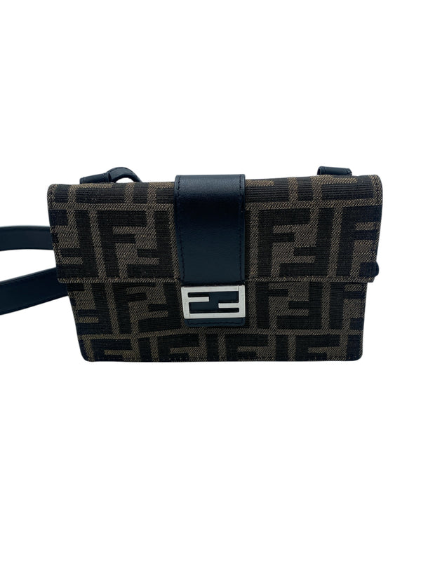 Fendi Flap Crossbody Bag Zucca Canvas Small - image 1