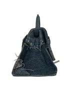 Balenciaga Hourglass Top Handle Bag Denim medium - image 3