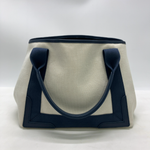 Balenciaga Navy Cabas Canvas with Leather Small - image 6