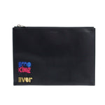 Saint Laurent Zip Pouch Leather Medium - image 1