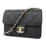 Chanel Chanel Matelassé Cuir Noir Black leather medium - image 1