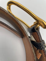 Hermes Buckle Belt Canvas - image 6