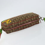 Christian Dior Vintage Rasta Crossbody Bag Diorissimo Canvas - image 16