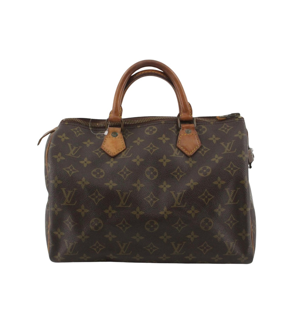 Louis Vuitton Speedy Handbag Monogram Canvas 30 - image 1