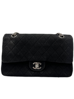 Chanel Timeless - Classic Double Flap Bag Quilted Jersey Medium - image 1