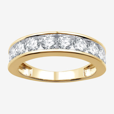 1 1/2 CT. T.W. Lab-Grown (G / SI1-SI2)  Diamond Wedding Band in 10K or 14K Gold