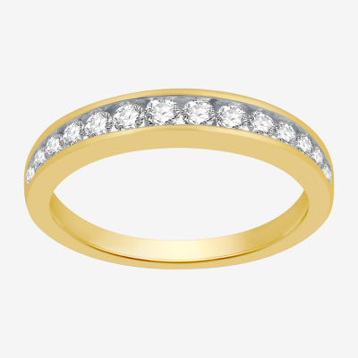 1/2 CT. T.W. Lab-Grown Diamond Wedding Band in 10K or 14K Gold