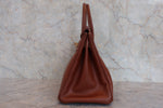 Hermes Birkin Handbag Brown Veau Grain Lisse with Gold Hardware 30 - image 5