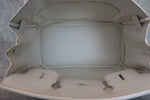 Hermes Birkin Handbag White Epsom with Palladium Hardware 30 - image 19