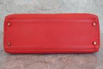Hermes Kelly Handbag Red Togo with Gold Hardware 32 - image 10