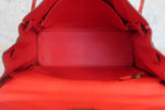 Hermes Kelly Handbag Red Togo with Gold Hardware 32 - image 19