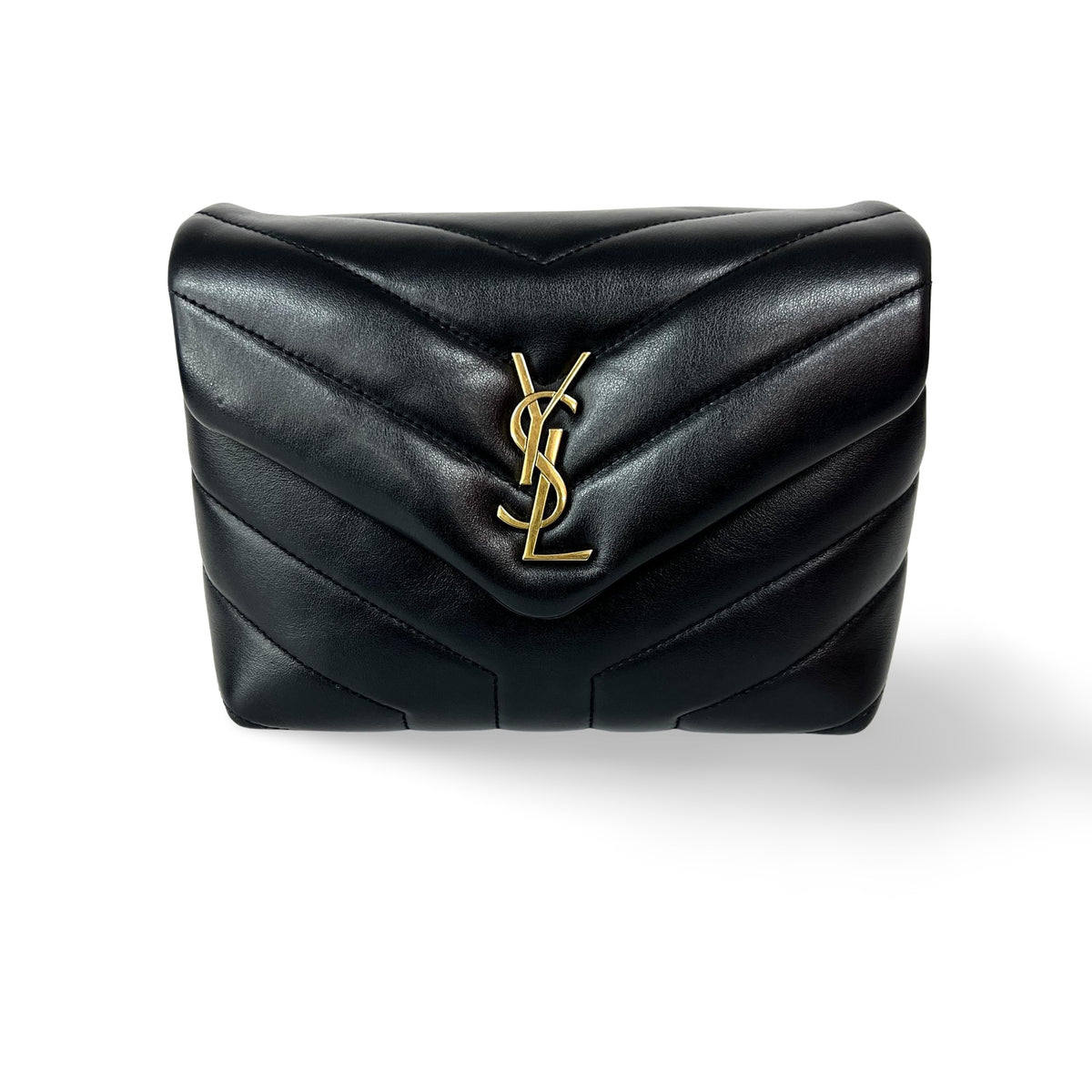 Saint Laurent Loulou Shoulder Bag Matelasse Chevron Leather Toy - image 1