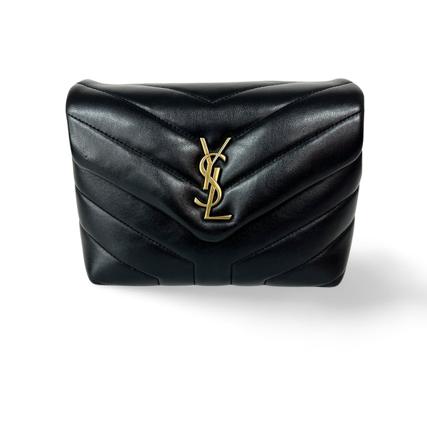 Saint Laurent Loulou Shoulder Bag Matelasse Chevron Leather Toy - image 1