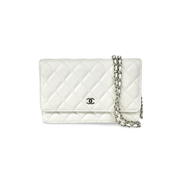 Chanel Vintage Wallet on Chain Caviar - image 1