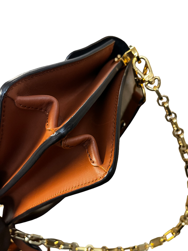 Louis Vuitton Dauphine Shoulder Bag Reverse Monogram Canvas MM
