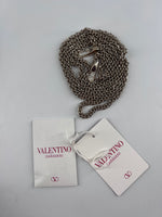 Valentino Garavani Rockstud Bow Double Zip Wristlet Clutch Leather Small - image 4