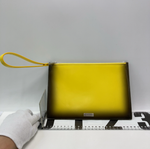 Salvatore Ferragamo Wristlet Clutch Studded Leather Medium - image 1
