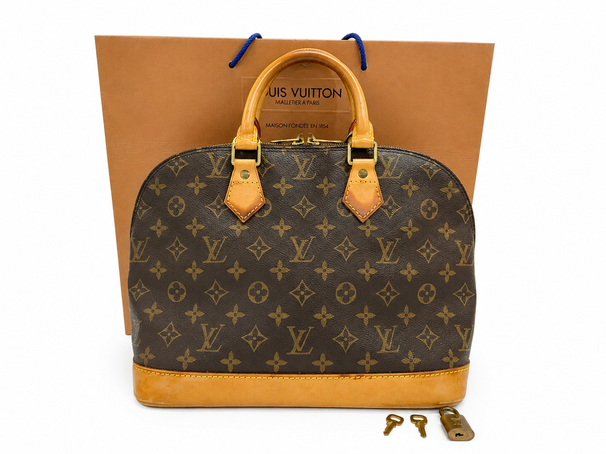 Louis Vuitton Alma Handbag Monogram Canvas MM - image 1