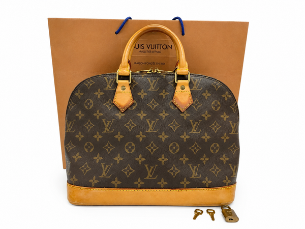 Louis Vuitton Alma Handbag Monogram Canvas MM - image 1