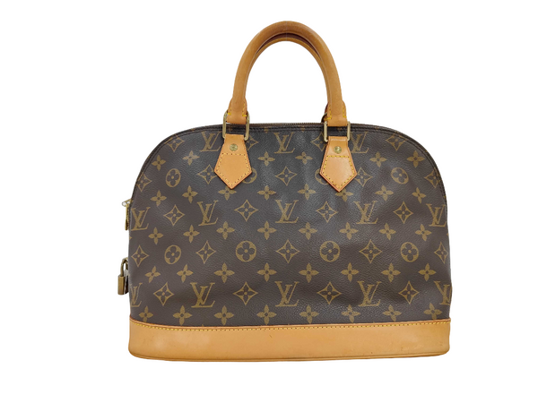 Louis Vuitton Alma Handbag Monogram Canvas PM