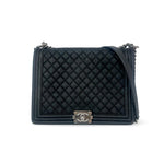 Chanel Quilted Boy Tote Quilted Aged Glazed Aged Calfskin - image 1