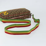 Christian Dior Vintage Rasta Crossbody Bag Diorissimo Canvas - image 8