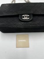 Chanel Timeless - Classic Double Flap Bag Quilted Jersey Medium - image 4