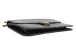Chanel Chanel Matelassé Cuir Noir Black leather medium - image 8