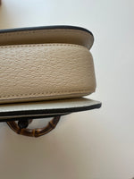 Gucci Vintage Convertible Bamboo Top Handle Bag Leather Small - image 7