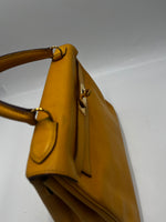 Hermes Kelly 32 Graine Couchevel Yellow leather 28 - image 15