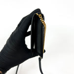 Saint Laurent Classic Monogram Phone Holder Shoulder Bag Leather - image 5