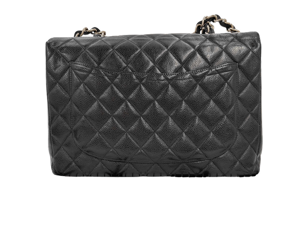 Chanel CHANEL Sac Jumbo Caviar Noir caviar large