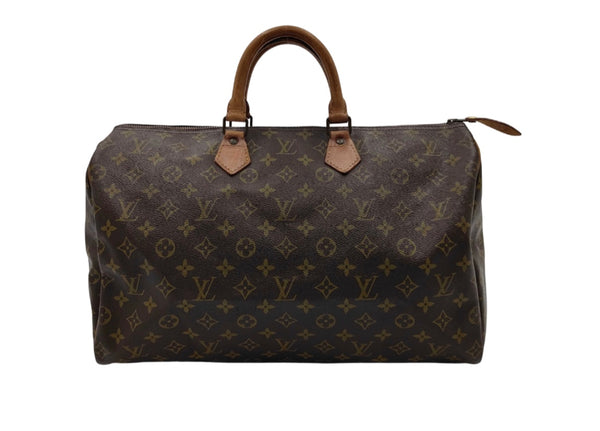 Louis Vuitton Speedy Handbag Monogram Canvas 40