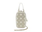 Christian Dior Lady Dior Phone Holder on Chain Studded Leather - image 1