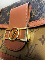 Louis Vuitton Dauphine Shoulder Bag Reverse Monogram Canvas MM - image 7