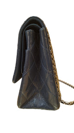 Chanel Reissue 2.55 Flap Bag Patent Leather Metalic - image 8