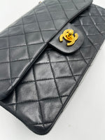 Chanel Vintage Classic Double Flap Bag Leather 25 - image 7