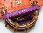 Gucci Diana NM Bamboo Handle Tote Leather Mini - image 11