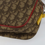 Christian Dior Vintage Rasta Crossbody Bag Diorissimo Canvas - image 11