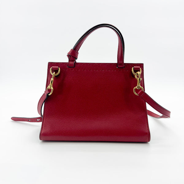 Gucci GG Marmont Top Handle Bag Leather Small