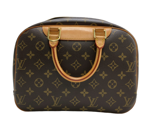 Louis Vuitton Trouville Handbag Monogram Canvas medium
