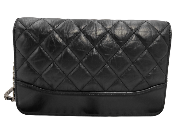 Chanel Chain Shoulder Bag Leather