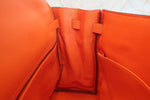 Hermes Kelly Handbag Orange Gulliver with Gold Hardware 32 - image 9