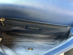 Chanel Resin Chain Top Handle Flap Bag Quilted Lambskin Small - image 6