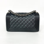 Chanel Boy Flap Bag Quilted Lambskin Old Medium - image 3