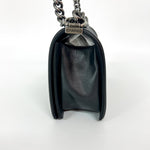 Chanel Boy Flap Bag Quilted Lambskin Old Medium - image 5