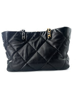 Chanel 19 Shopping Bag Quilted Leather Medium - image 2
