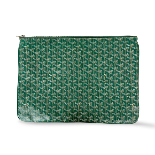 Goyard Plumet Clutch Wallet Coated Canvas - image 1