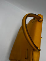 Hermes Kelly 32 Graine Couchevel Yellow leather 28 - image 12